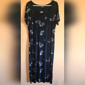 ACW Design floral dress, 2X